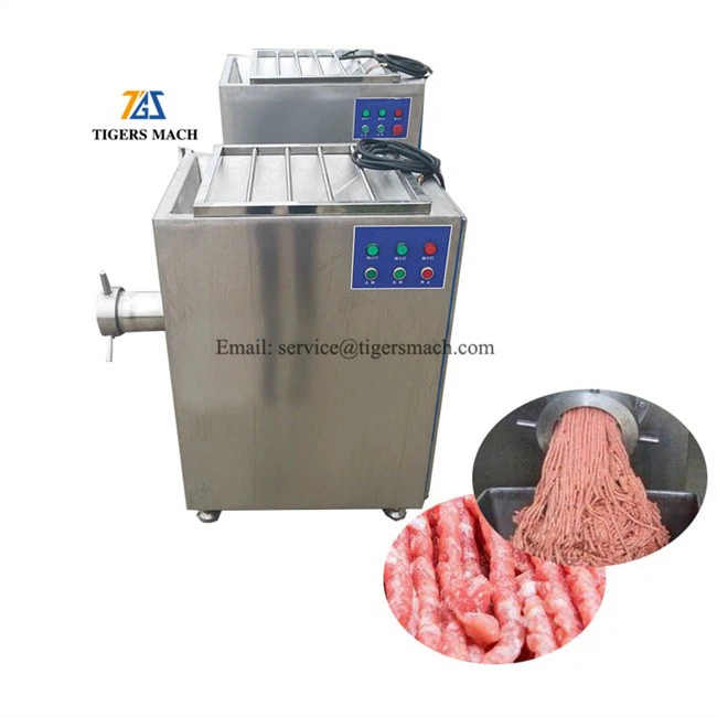 Meat grinding machine in Automatic sausage process line