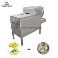 Segondè pwodiksyon bannann koupe machin