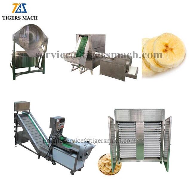 Banana Chips Drying Process Lines Banana Chips Drying Process Lines